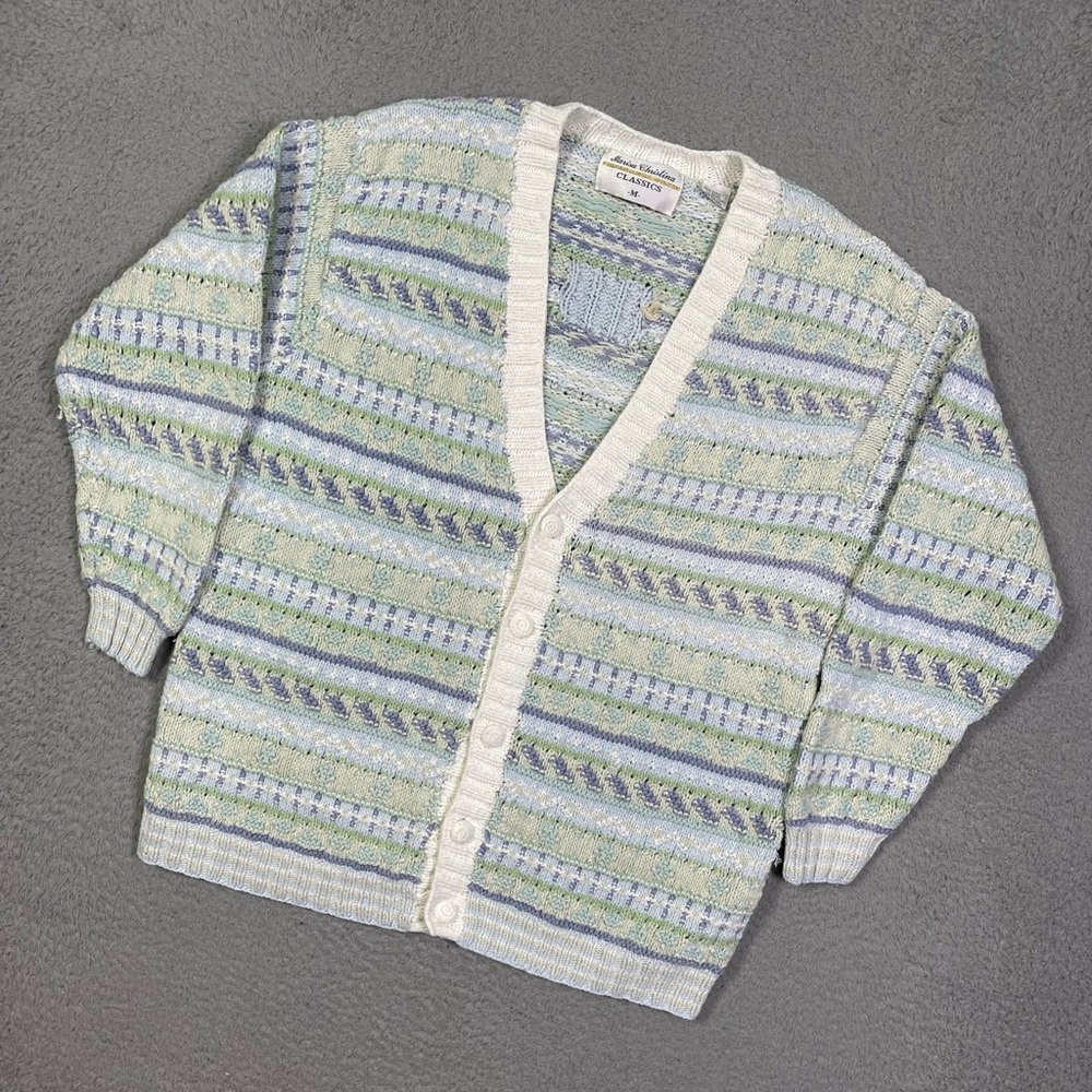 Vintage 90s knit cardigan‎ sweater